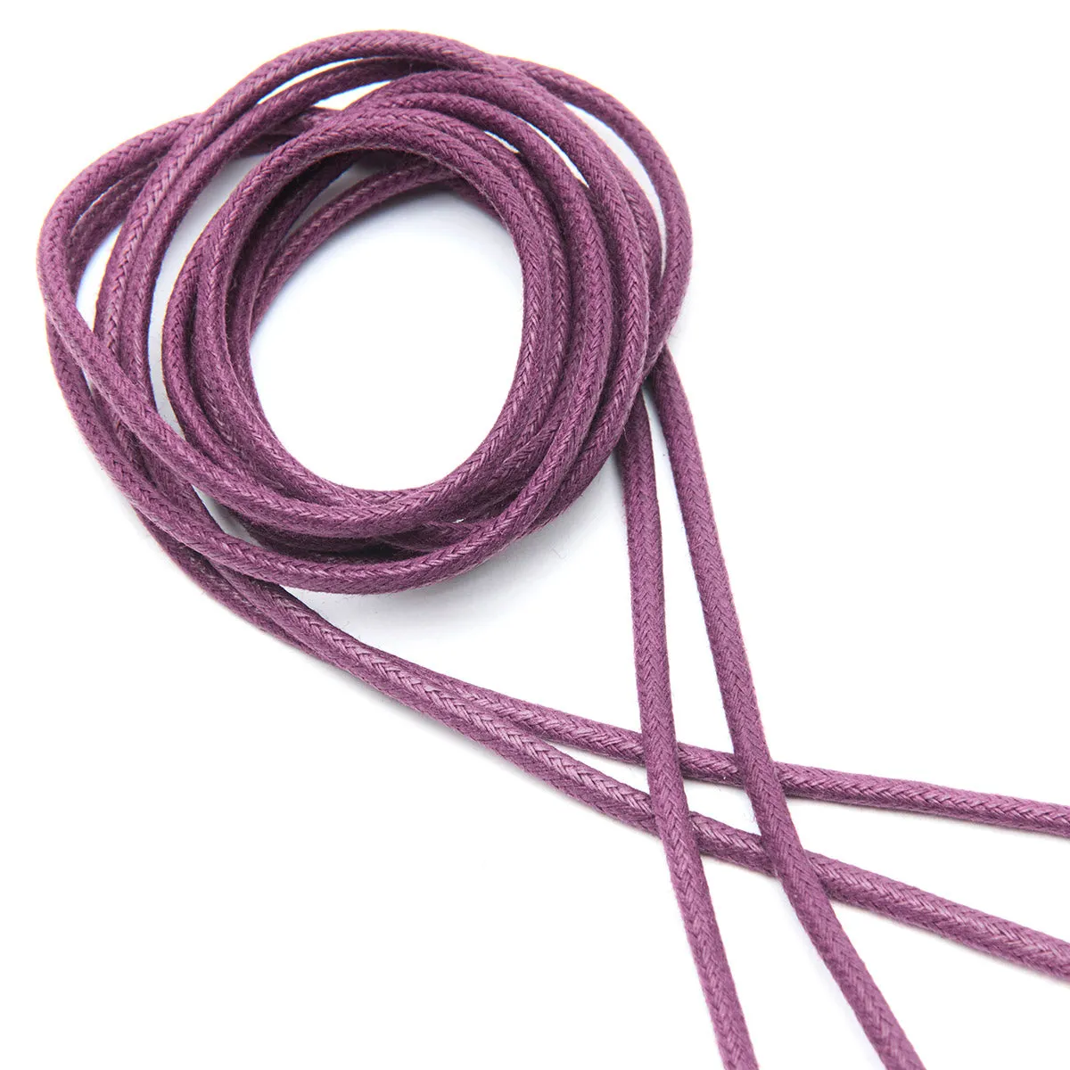 80cm Thin Waxy Cotton Shoe Lace (4-5 eye)