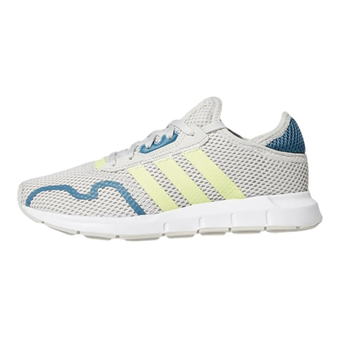 Adidas - Kid's Originals Swift Run X 'Grey Yellow Orbit Indigo' - Grey Yellow Orbit Indigo