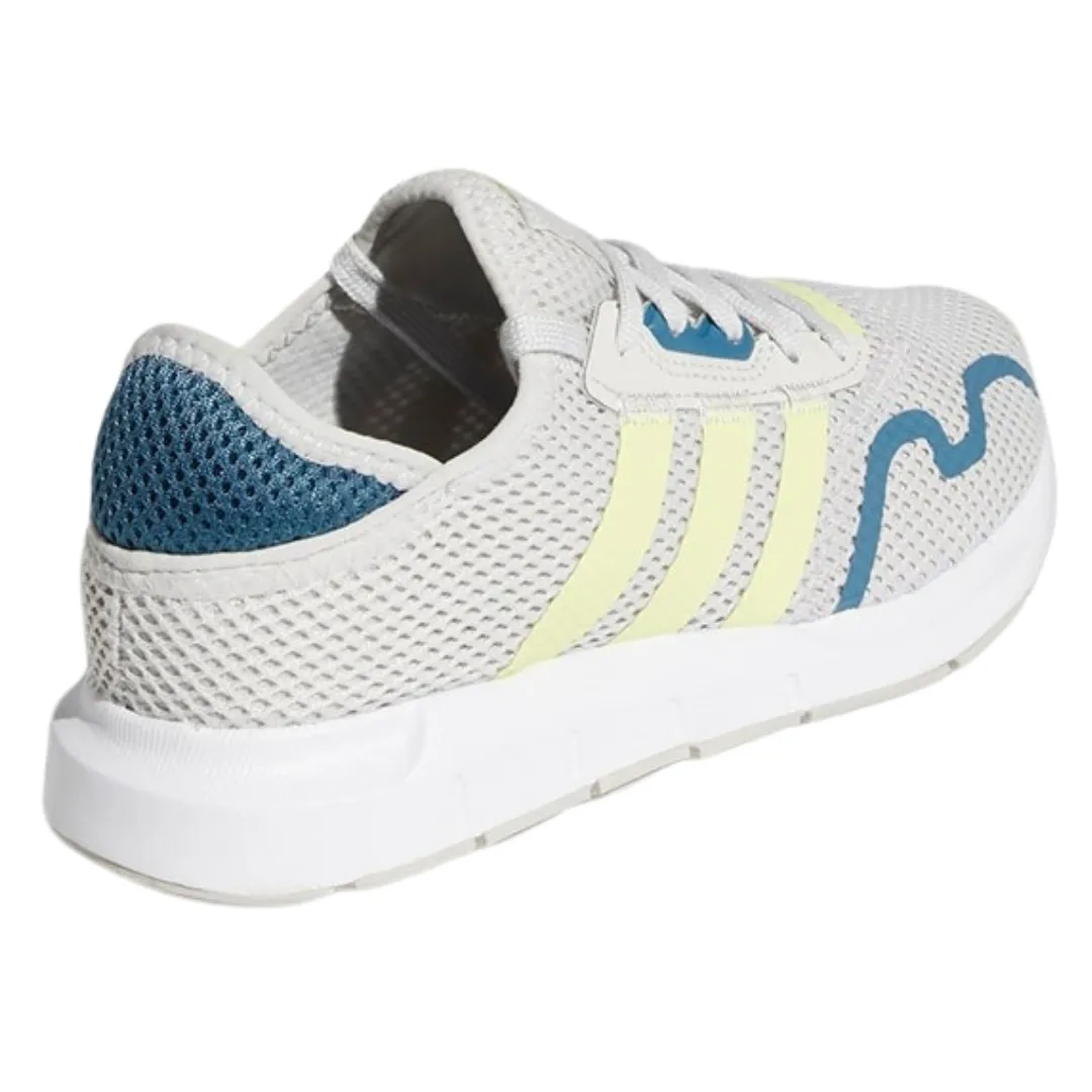 Adidas - Kid's Originals Swift Run X 'Grey Yellow Orbit Indigo' - Grey Yellow Orbit Indigo