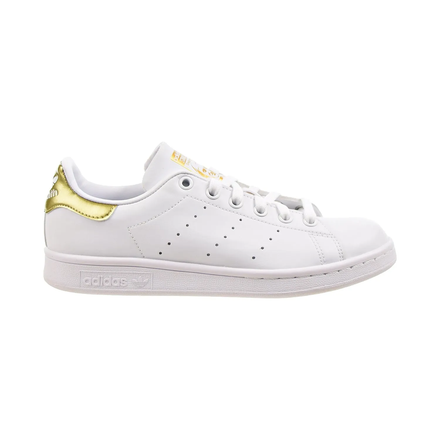 Adidas Stan Smith Women's Shoes Cloud White-Gold Metallic