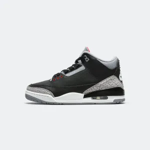 Air Jordan 3 Retro - Black/Fire Red-Cement Grey-Summit White