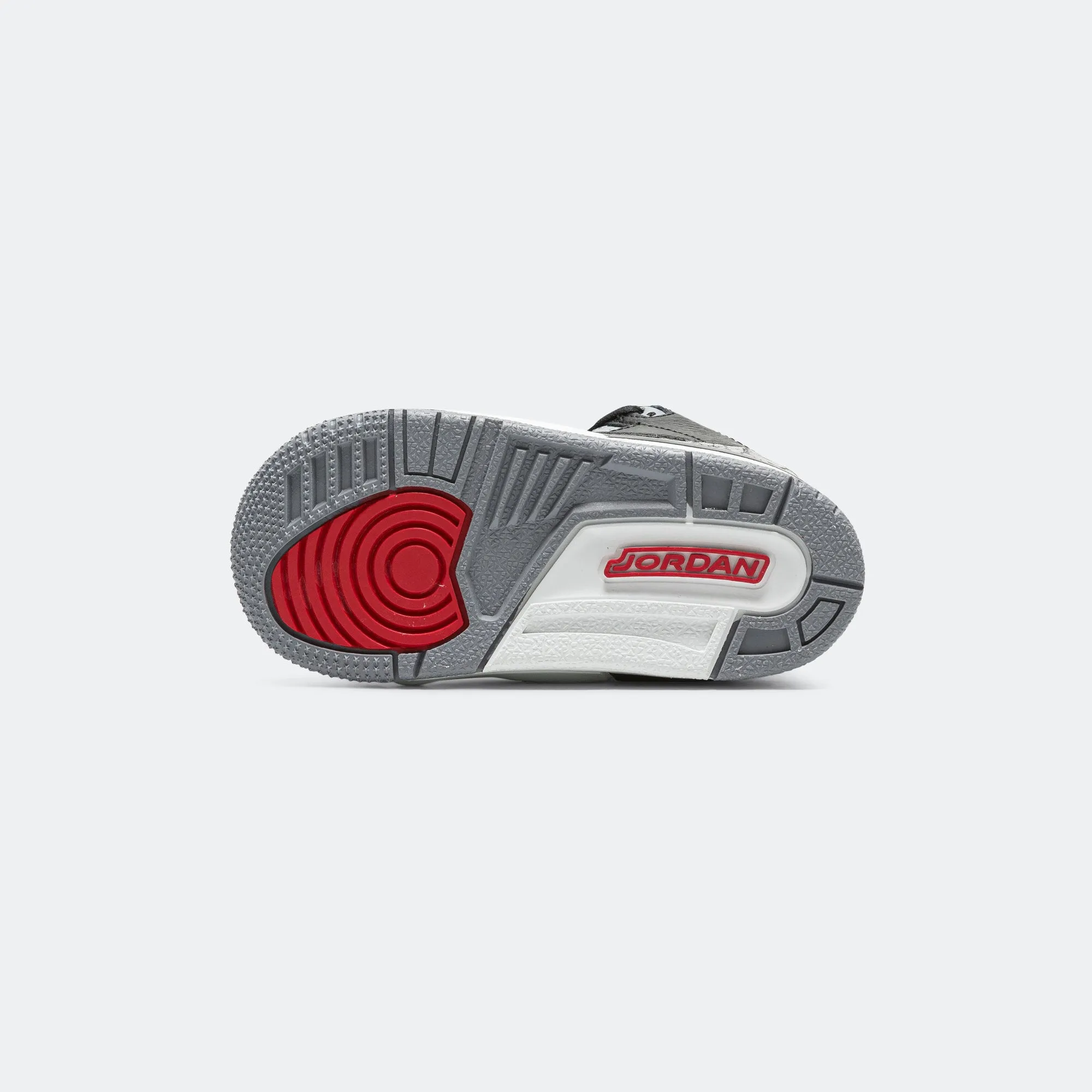 Air Jordan 3 Retro (TD) - Black/Fire Red-Cement Grey-Summit White