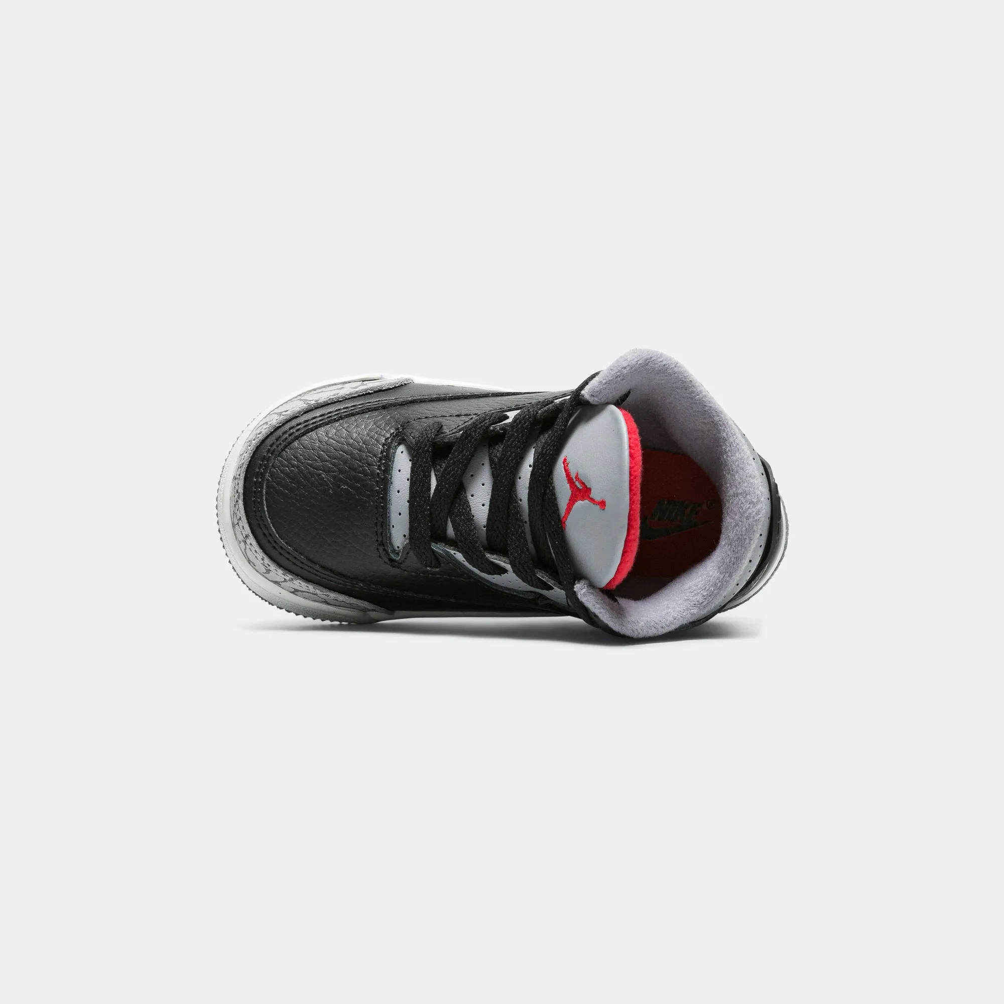 Air Jordan 3 Retro (TD) - Black/Fire Red-Cement Grey-Summit White