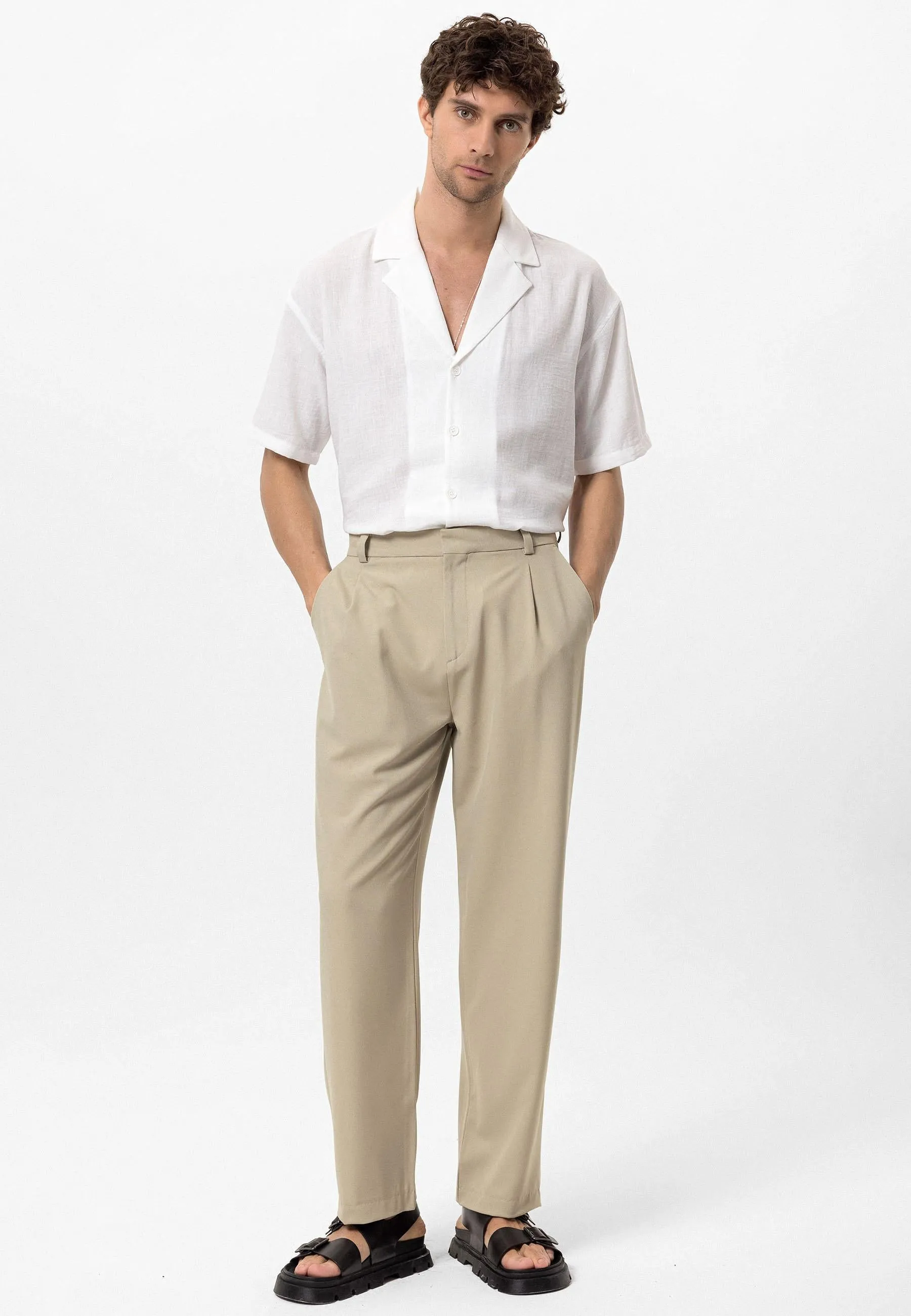 ANT High Waist Baggy Men's Trousers - Lakewood
