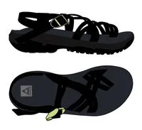 Atlas Roam Sandal - Black