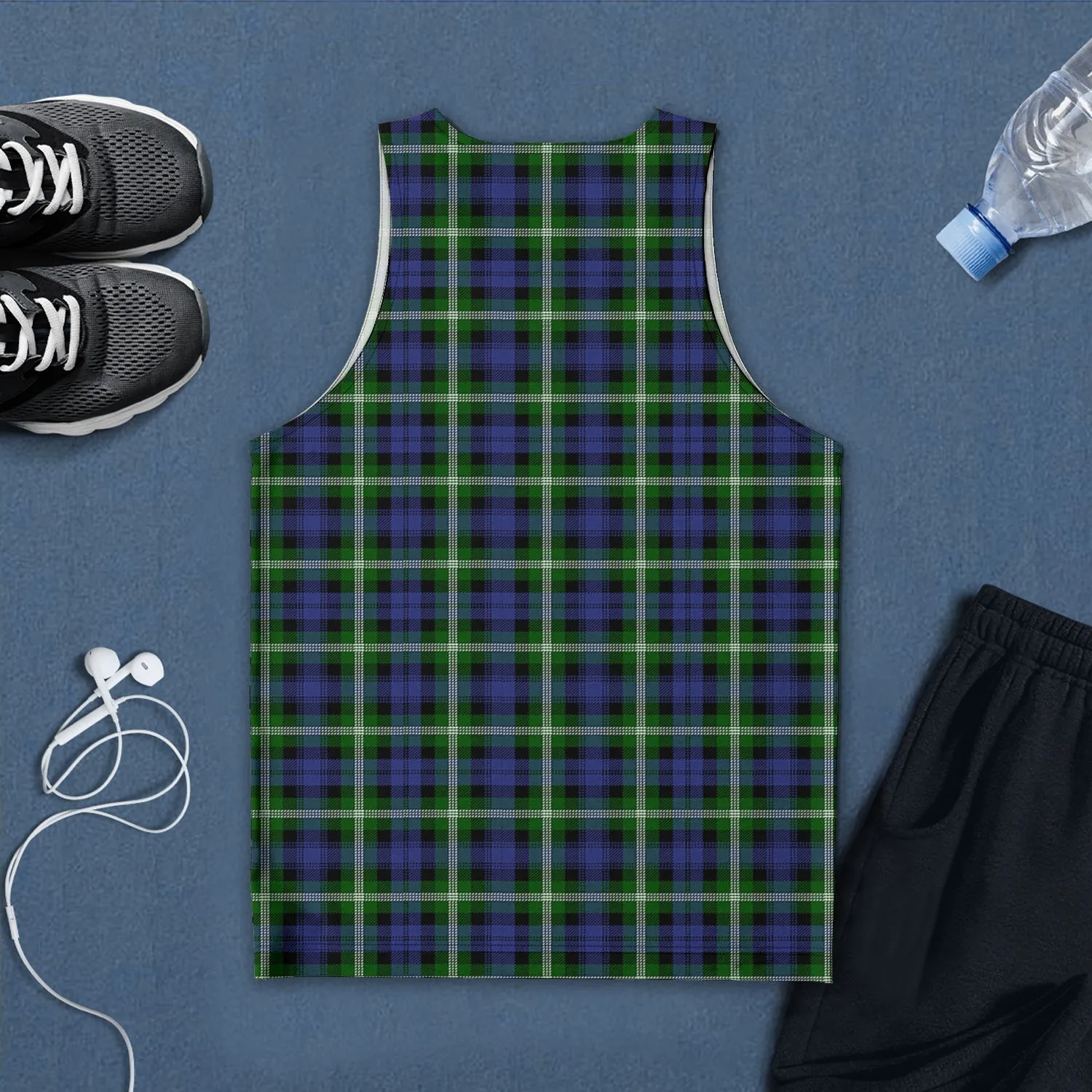 Baillie (Bailey) Tartan Mens Tank Top