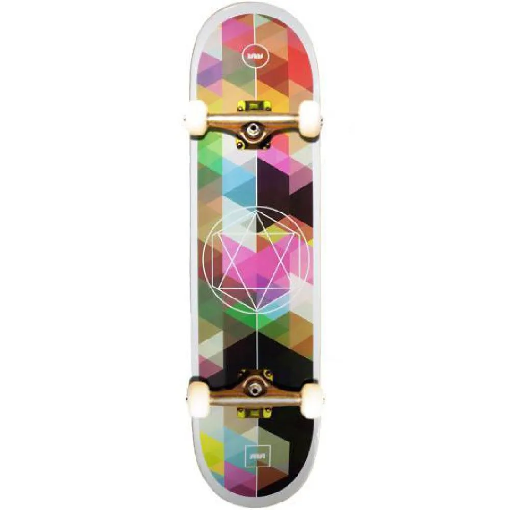 Bamboo Geometricity Graphic Skateboard