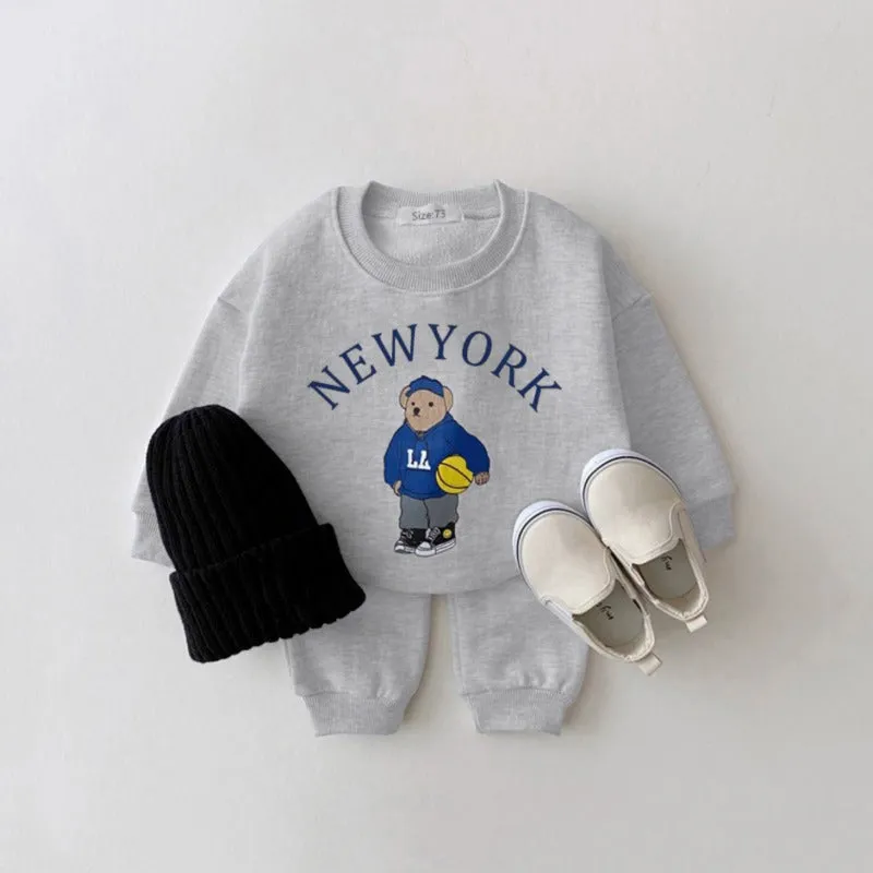 Bear Baby Clothes Set