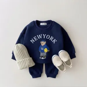Bear Baby Clothes Set