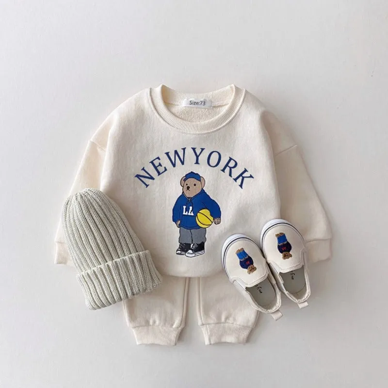 Bear Baby Clothes Set