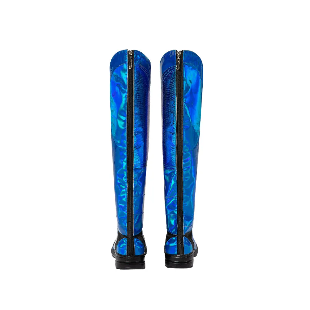 Blue Beetle 2023 Movie Jaime Reyes Shoes Cosplay Boots