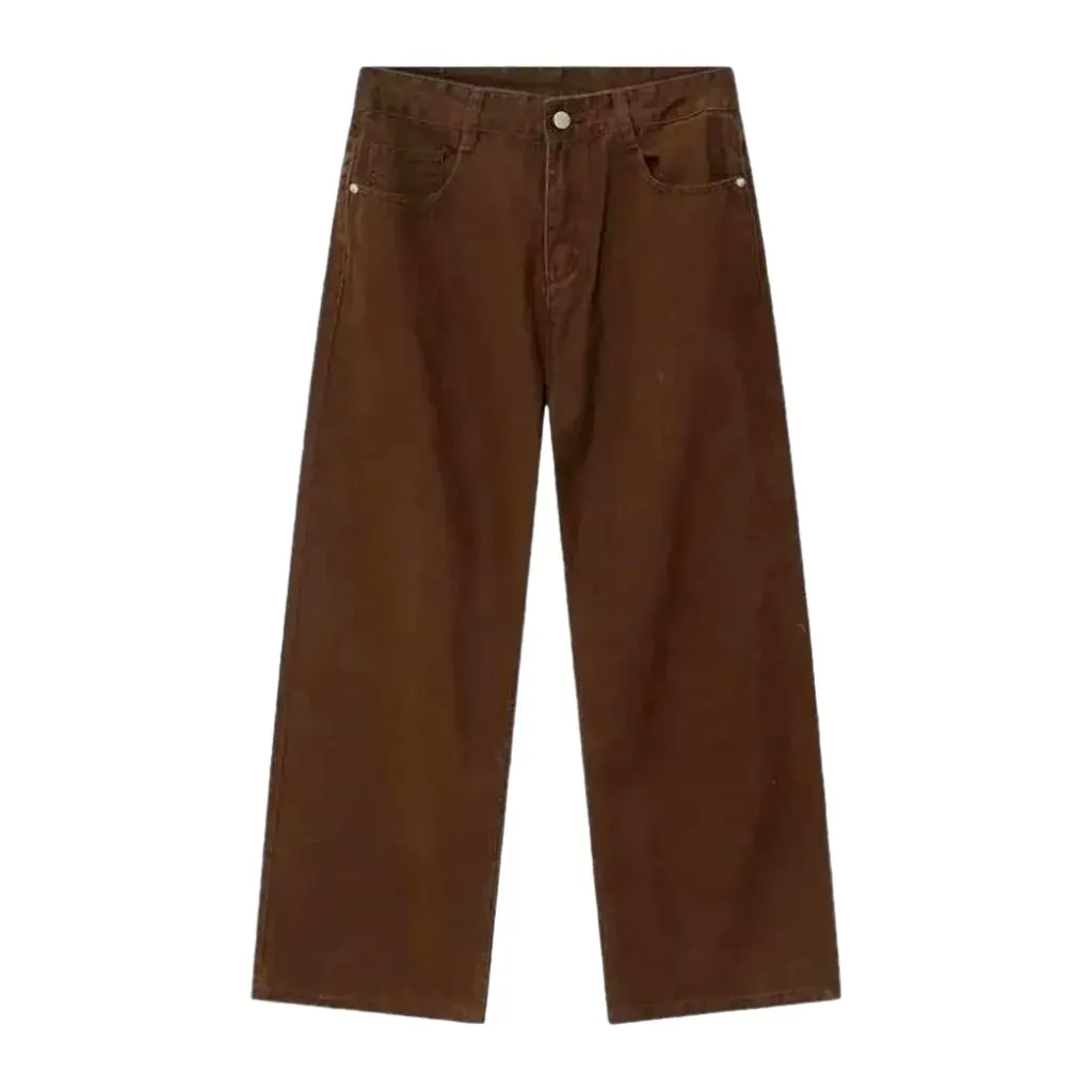 Boho mid rise jeans for men