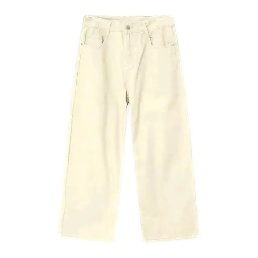 Boho mid rise jeans for men
