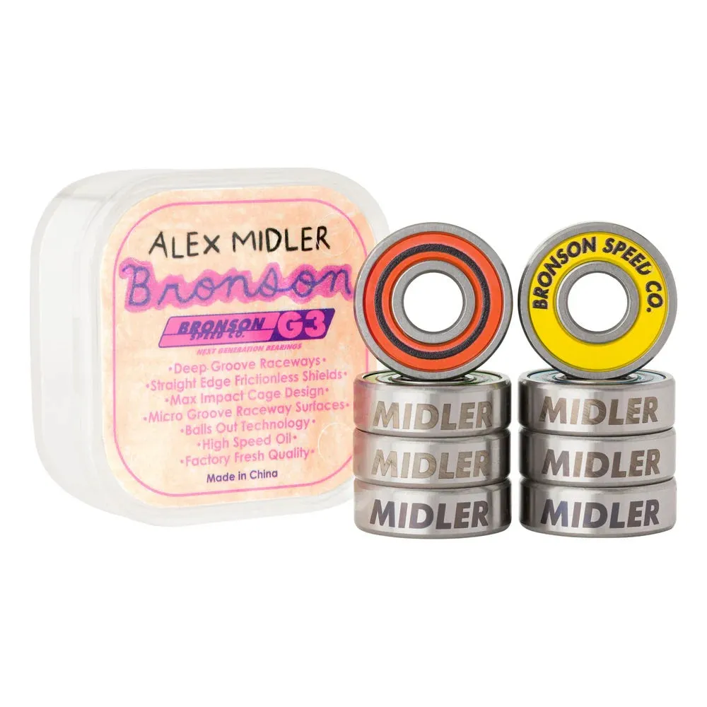 Bronson Skateboard Bearings Alex Midler G3