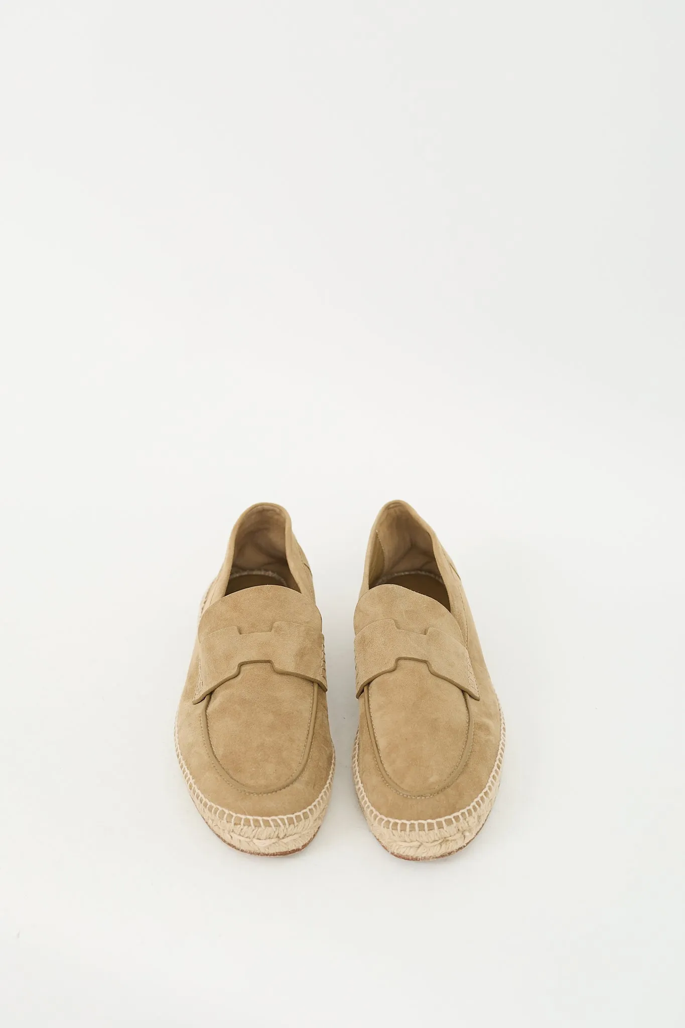 Brown Suede Trip Espadrille Loafer