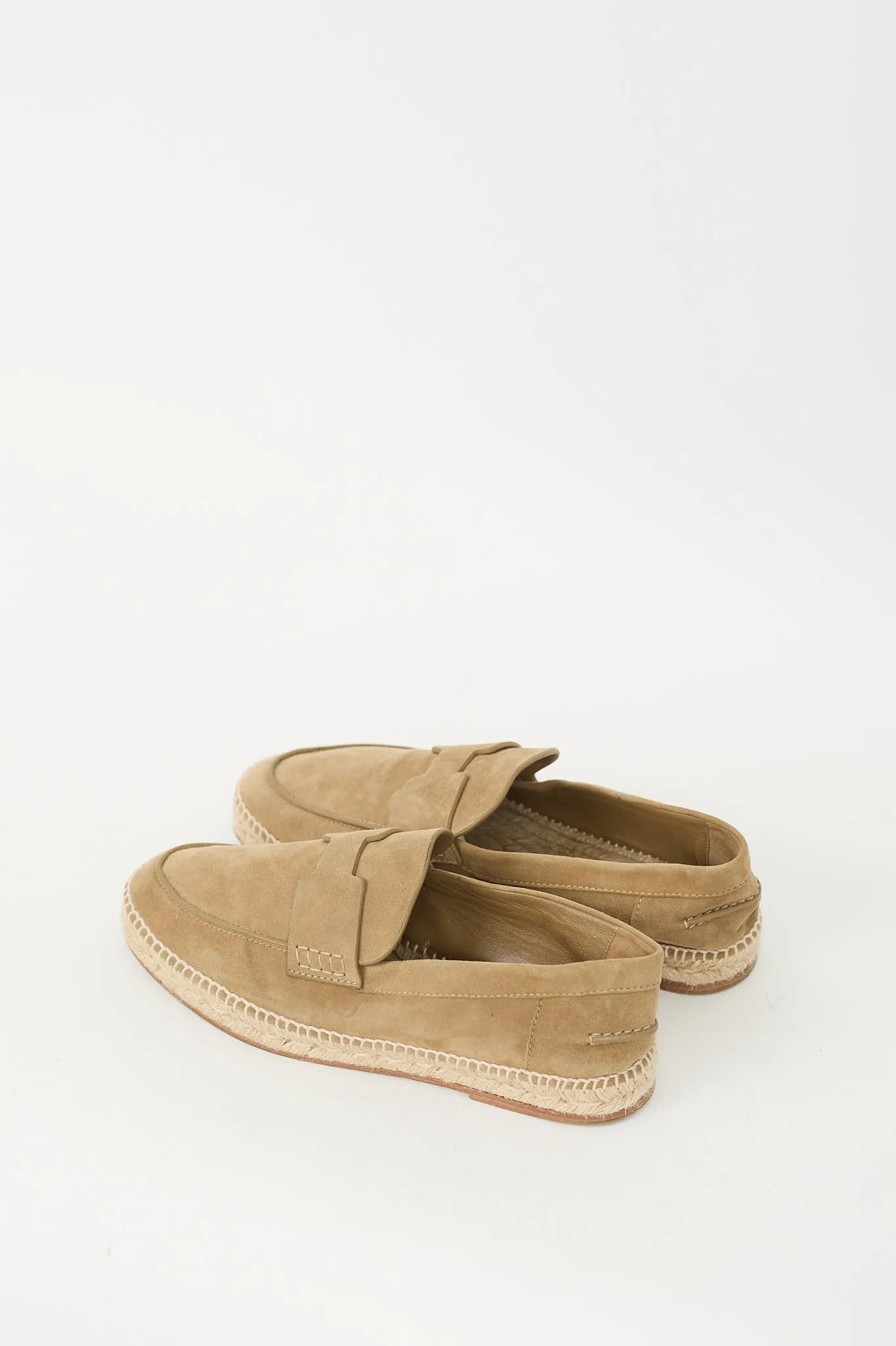 Brown Suede Trip Espadrille Loafer