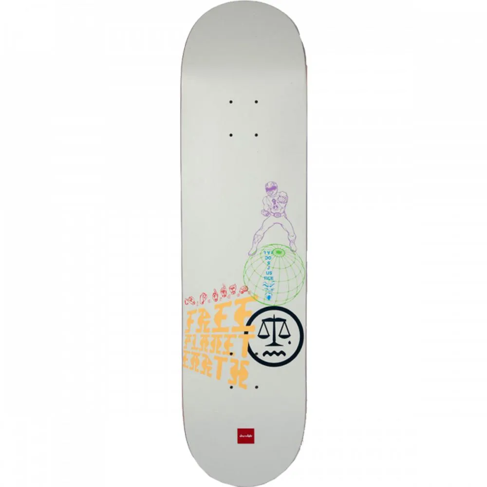 Chocolate Trahan Free Planet Earth 8.0" Skateboard Deck