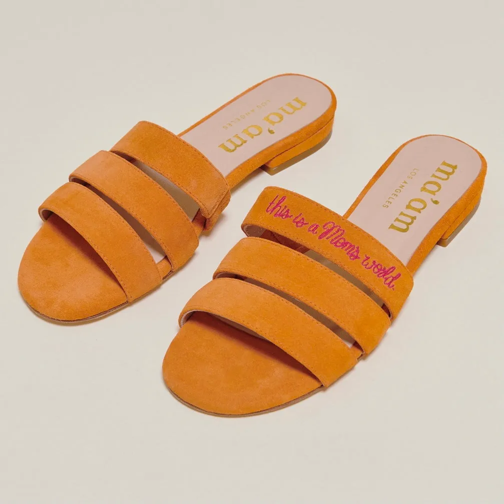 CJ Sandals - This is a Mom's World.
