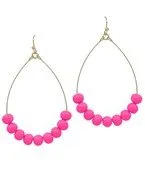 Clay Beaded Teardrop Earrings | 9 Colors