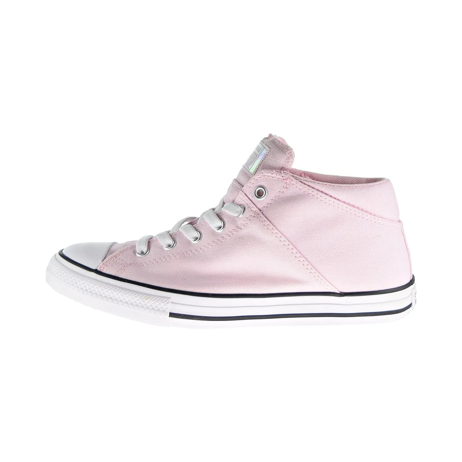 Converse Chuck Taylor All Star Madison Mid Kids' Shoes Pink Foam-Black-White