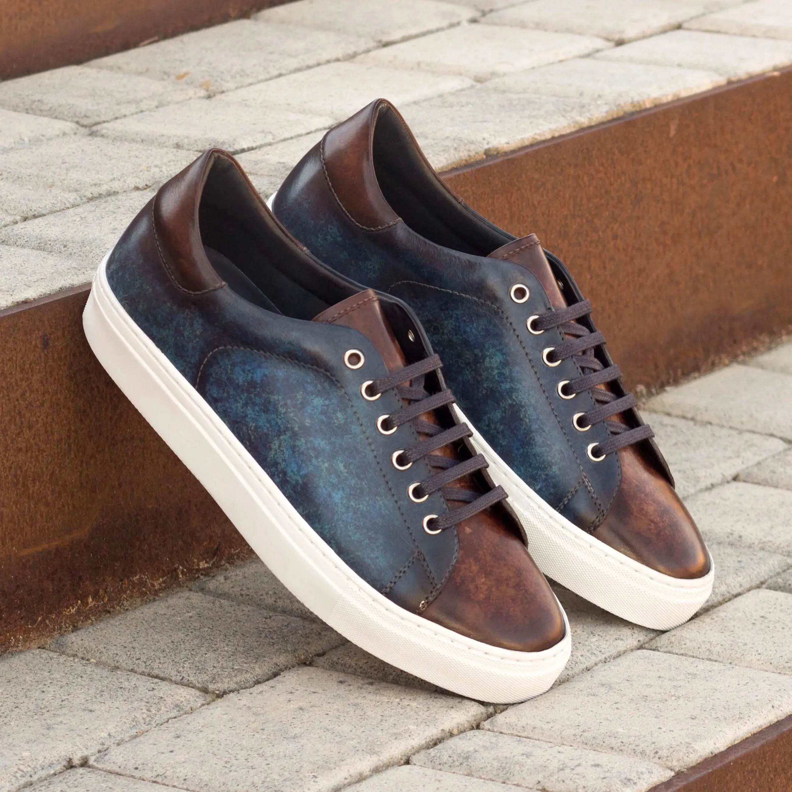 Cyprian Trainer Patina Sneaker