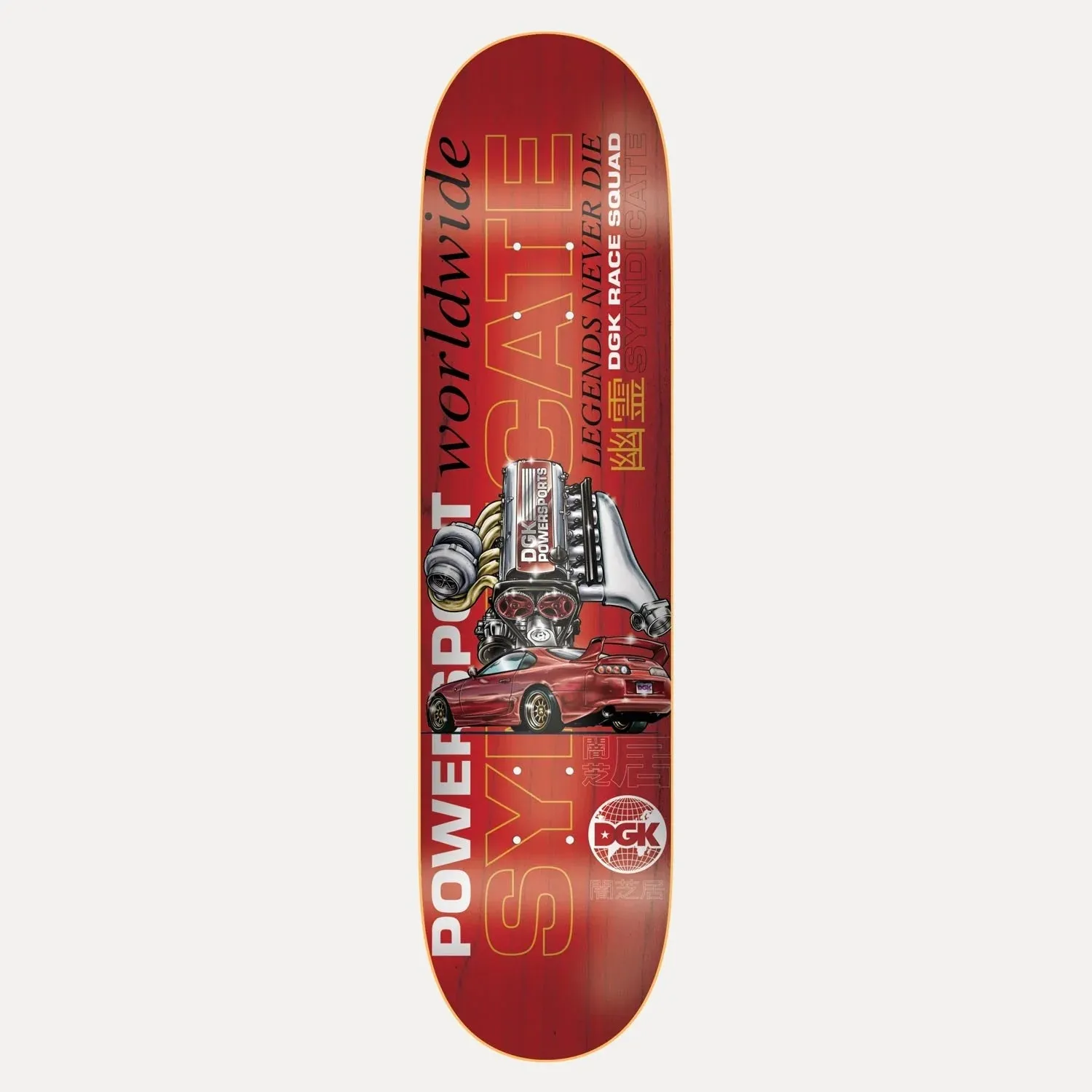 DGK Syndicate Skateboard Deck - 8.38″ Multi
