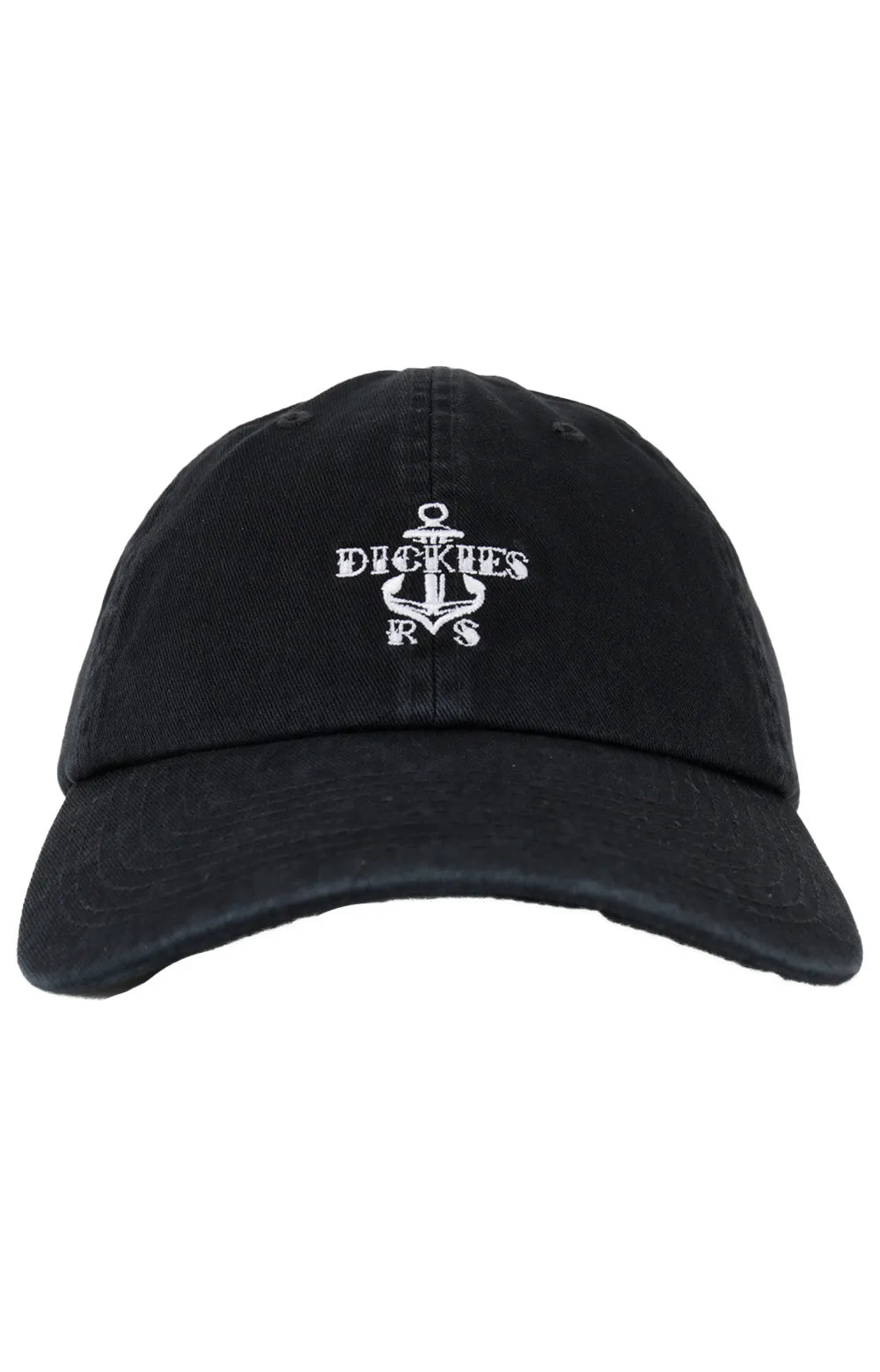 Dickies Skateboarding Flat Bill Cap - Black