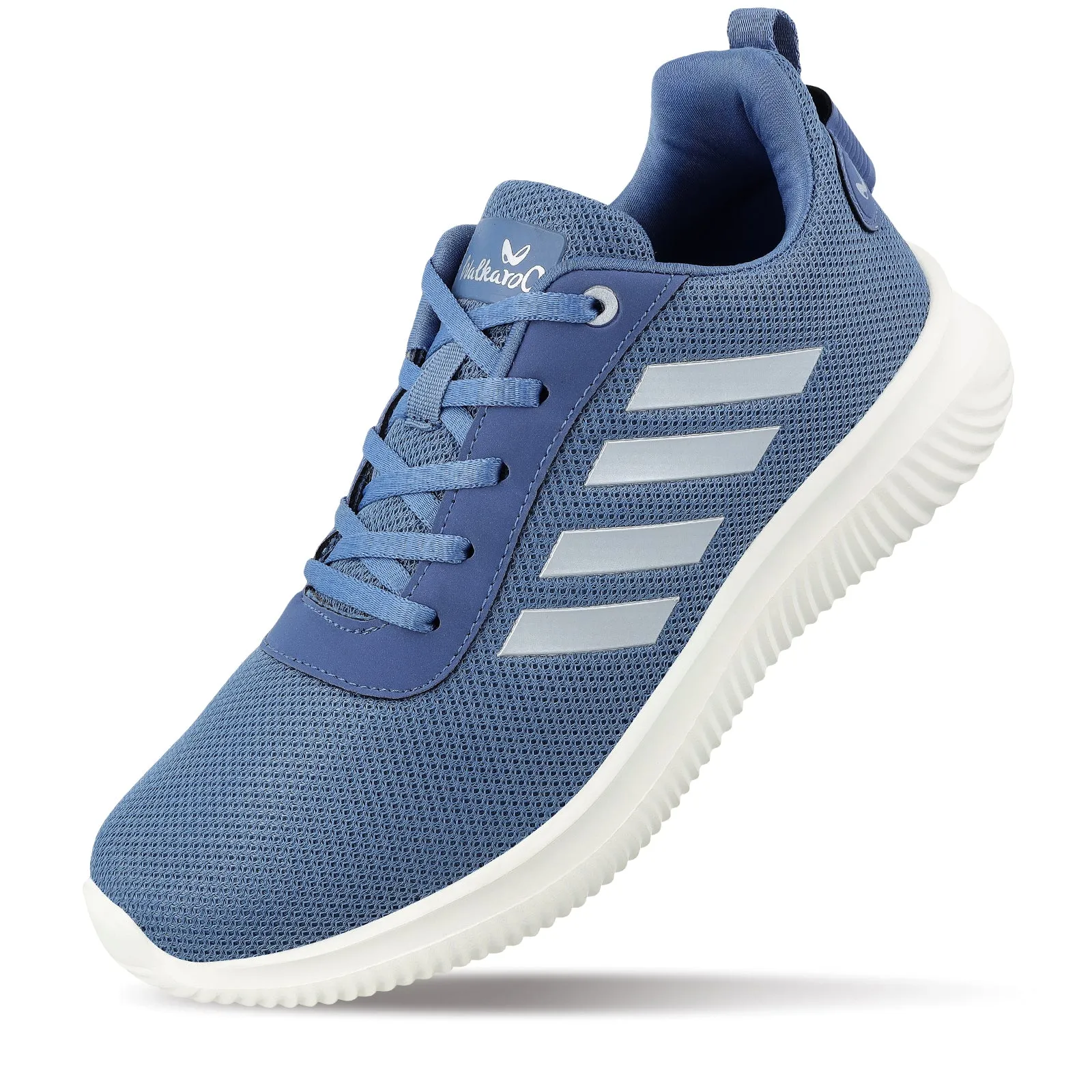 DILLI Men's Lace-up Walking Shoe - WS9558 Steel Blue
