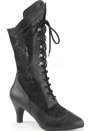 DIVINE-1050 [Black Lace] | HEELS [PREORDER]