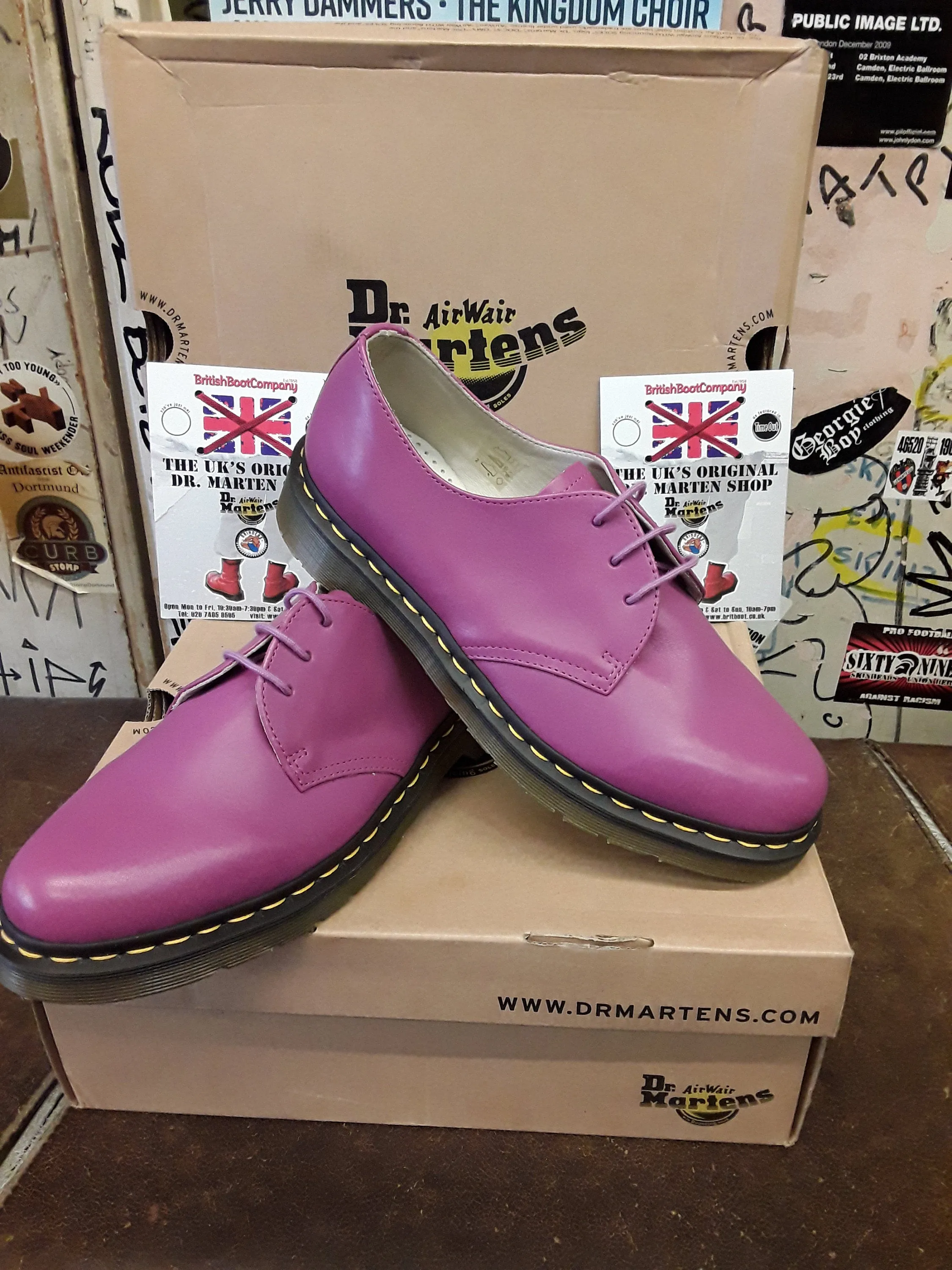 Dr Martens 1461 Soft Blackcurrant size 7