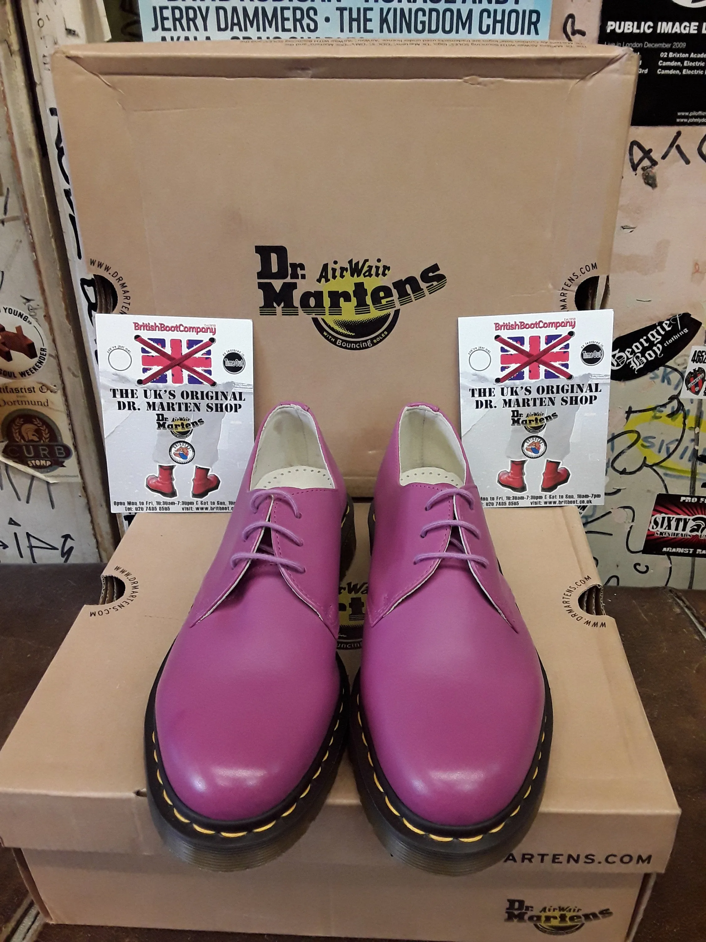 Dr Martens 1461 Soft Blackcurrant size 7