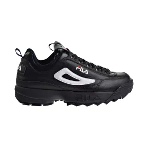 Fila Disruptor II Premium Mens Shoes Black/White/Red