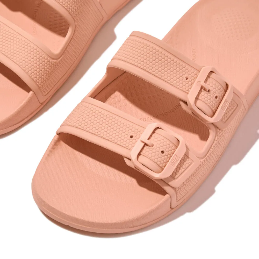 FitFlop IQUSHION Two-Bar Buckle Slides