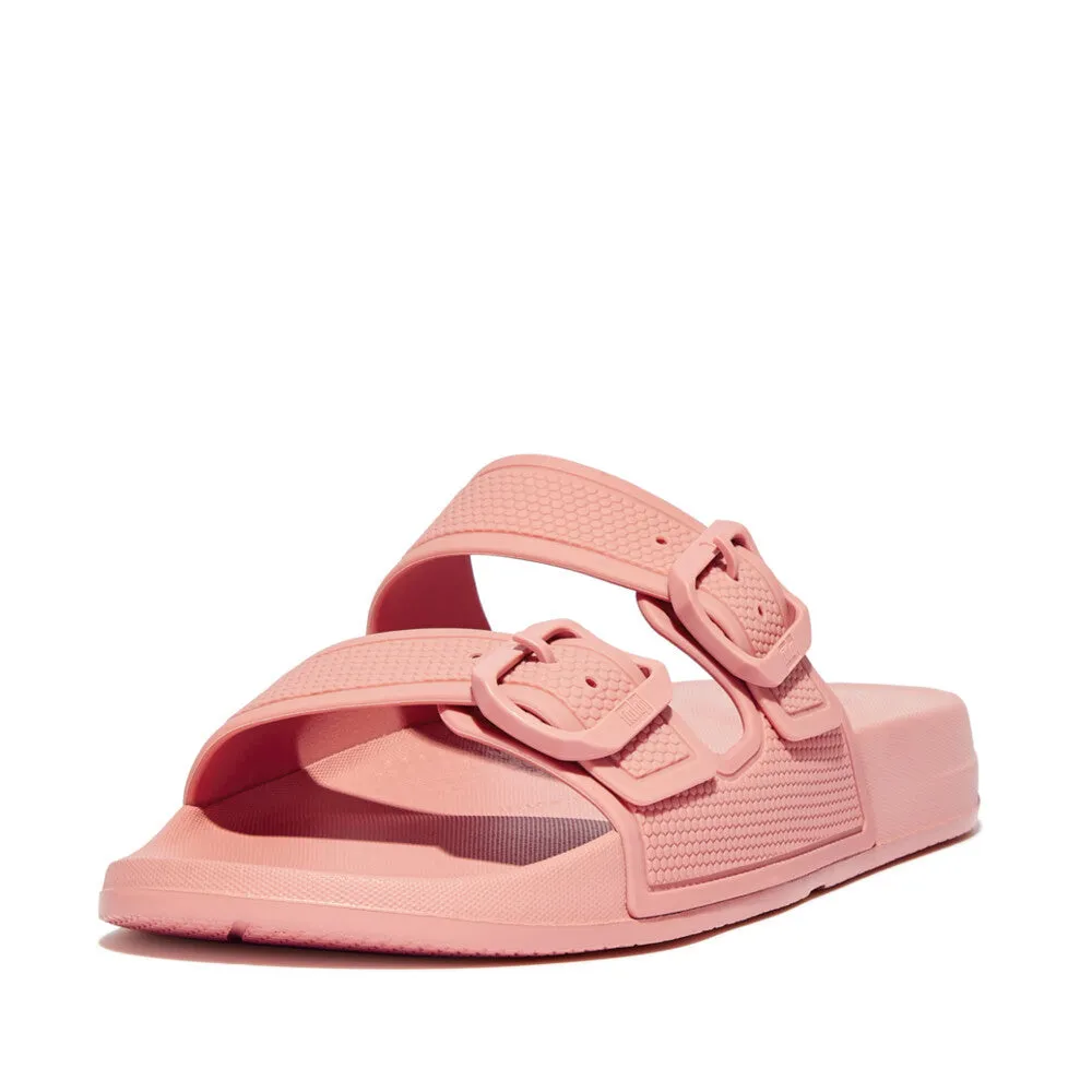 FitFlop IQUSHION Two-Bar Buckle Slides