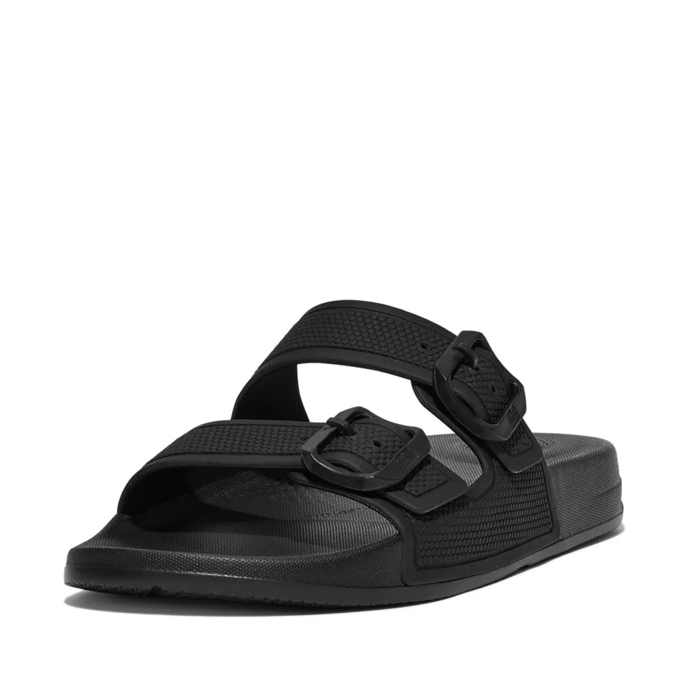 FitFlop IQUSHION Two-Bar Buckle Slides