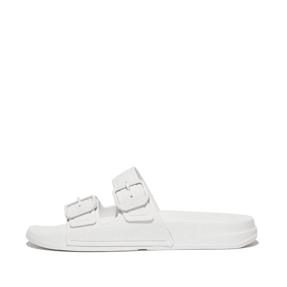 FitFlop IQUSHION Two-Bar Buckle Slides