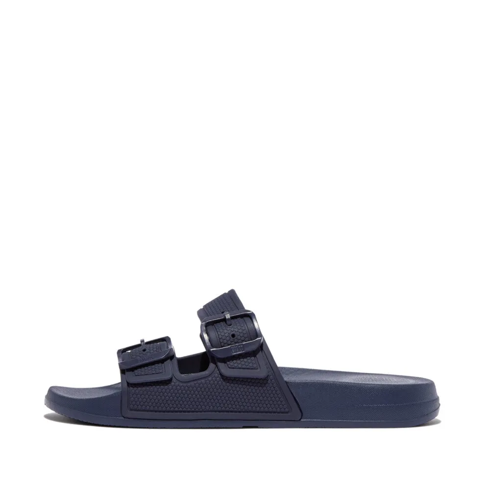 FitFlop IQUSHION Two-Bar Buckle Slides