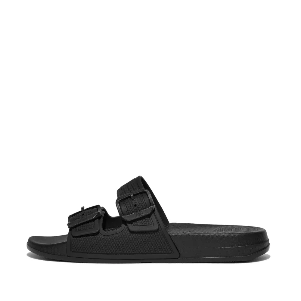 FitFlop IQUSHION Two-Bar Buckle Slides