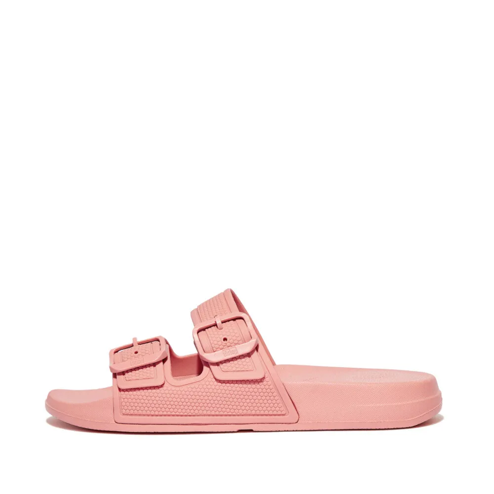 FitFlop IQUSHION Two-Bar Buckle Slides