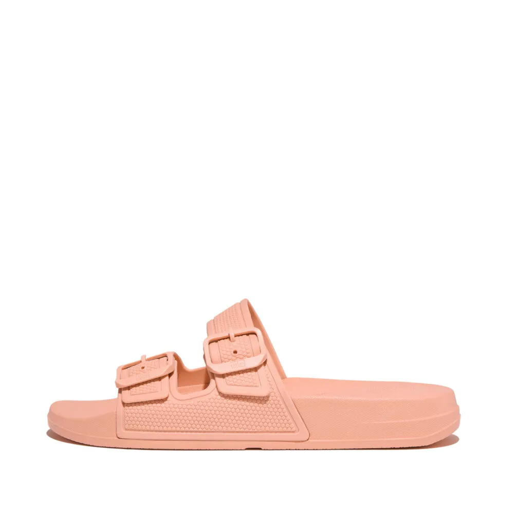 FitFlop IQUSHION Two-Bar Buckle Slides