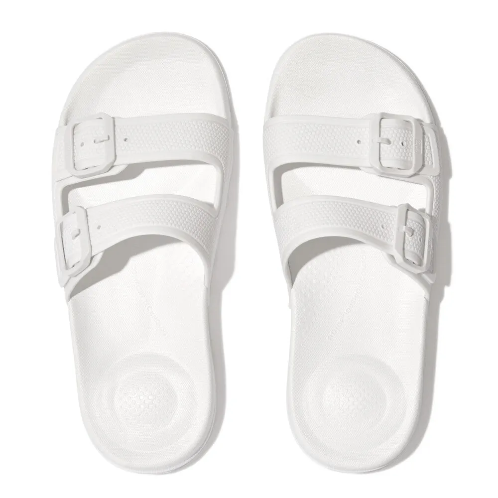 FitFlop IQUSHION Two-Bar Buckle Slides