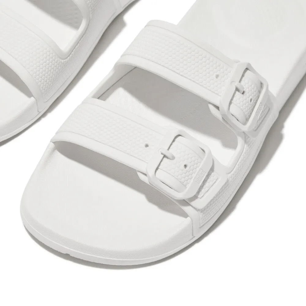 FitFlop IQUSHION Two-Bar Buckle Slides