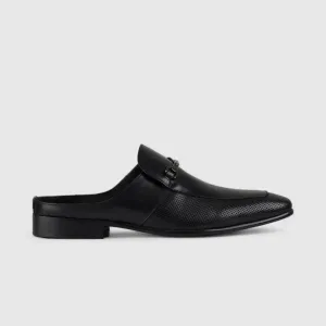 Formales Slip On Open Back Black AS2302