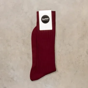 Frans Boone Socks Mako Cotone Chianti