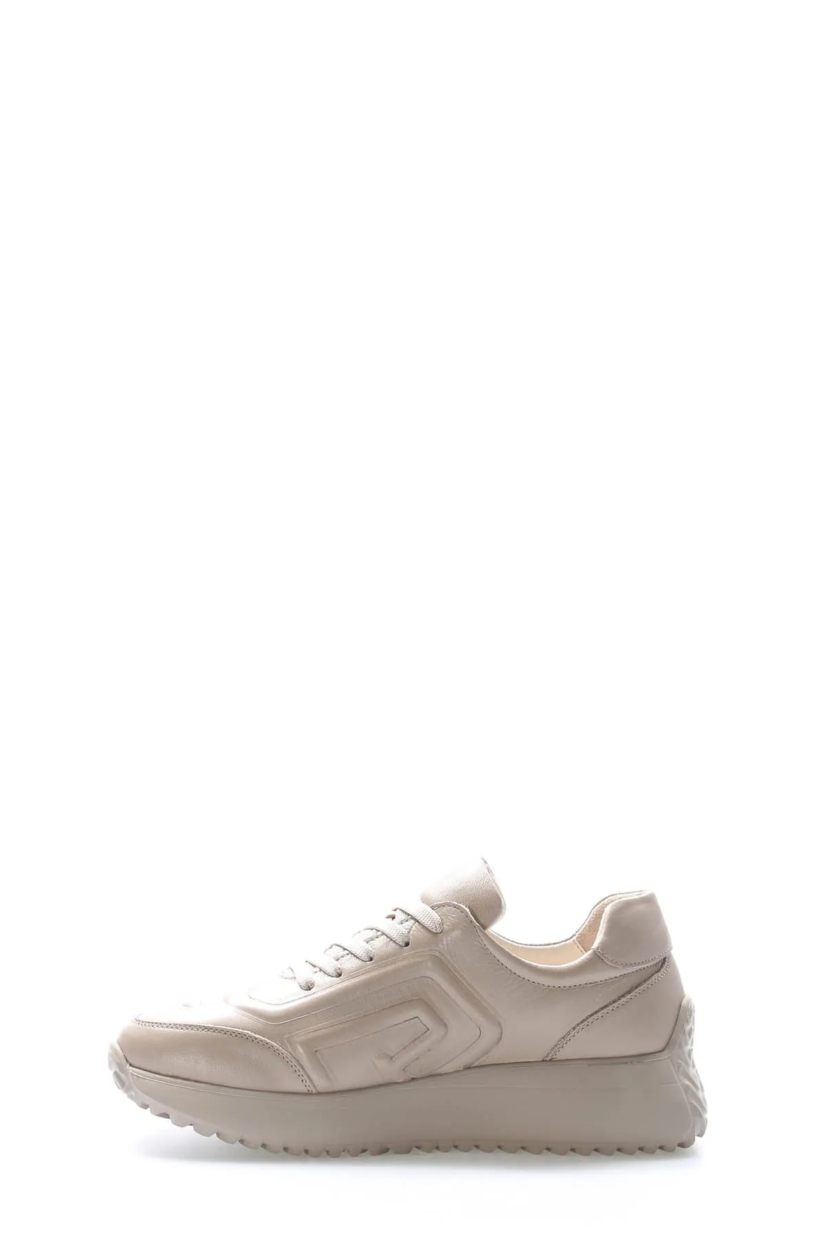 FST Genuine Leather Women's Casual Shoes 136ZA507 Silver - Benalmádena