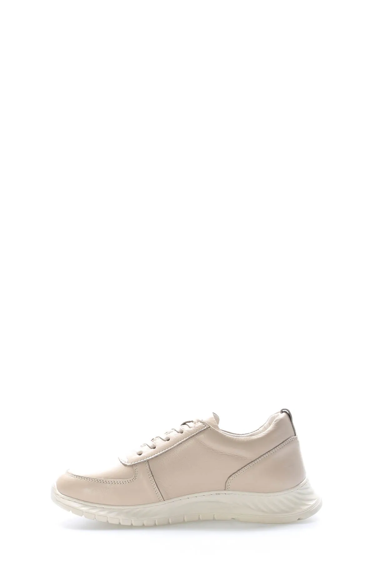 FST Genuine Leather Women's Casual Shoes 583ZA2502 Beige - Brighton