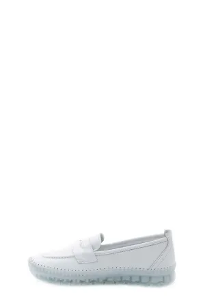 FST Genuine Leather Women's Casual Shoes 609ZA740 White - Berkeley