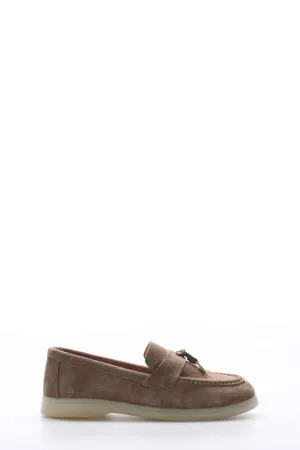 FST Genuine Leather Women's Casual Shoes 733ZA021 Mink Suede - Cary