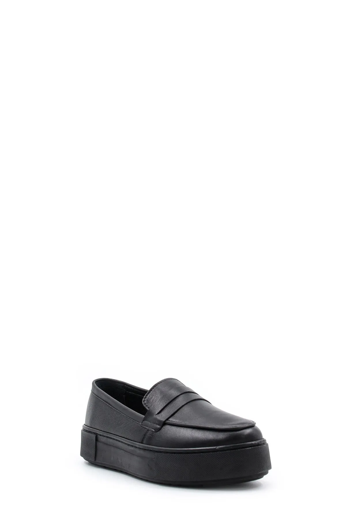 FST Genuine Leather Women's Casual Shoes 881ZA3015 Black - Mafra