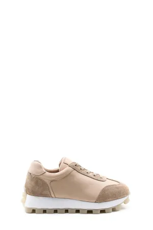 FST Genuine Leather Women's Casual Shoes 916ZA1644 Beige - Schio